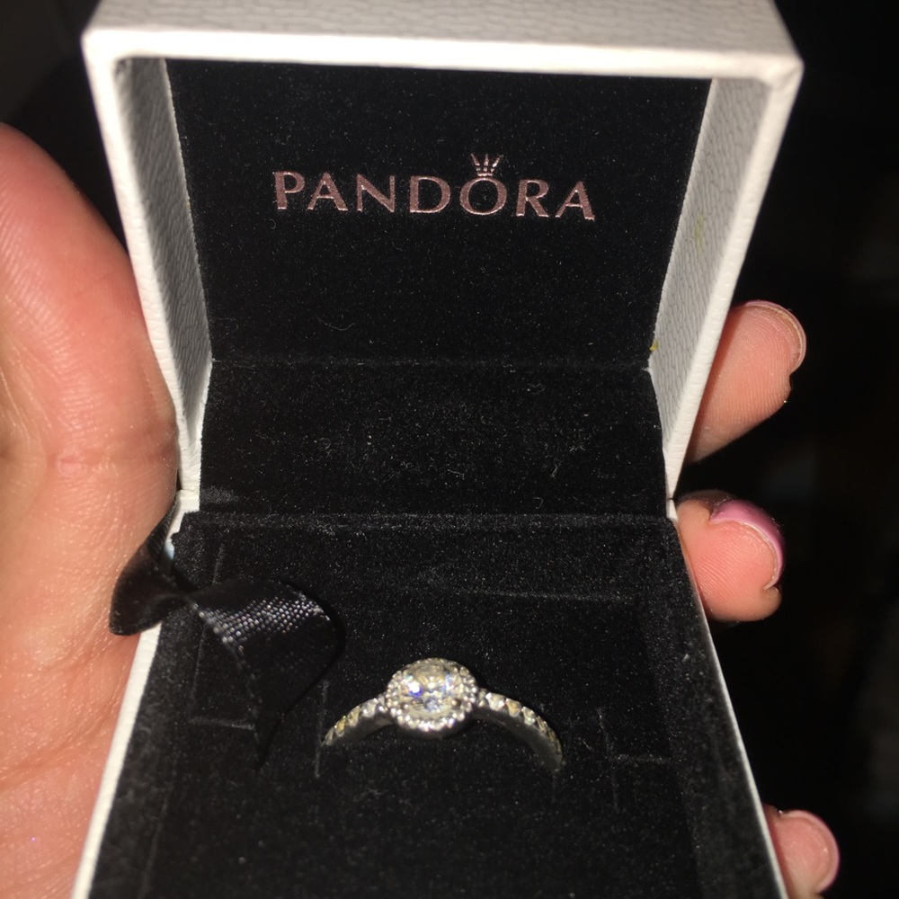 Pandora promise ring